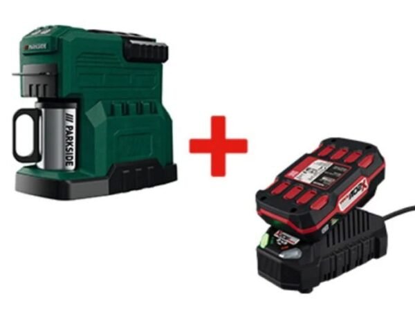 PARKSIDE® PKMA 20-Li Draadloze Espressomachine + Oplader en 20V Accu